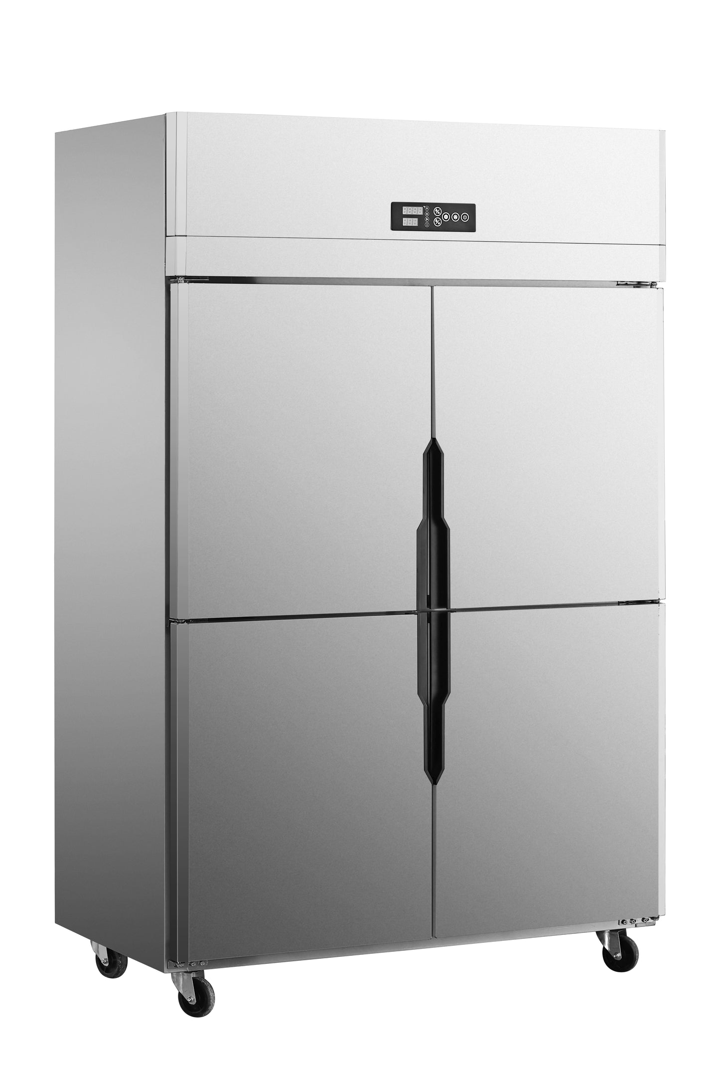 Snow Village CFS-40N4(HB) Four Door Dual Temperature Refrigerator Freezer, Static Cooling Tiger Series