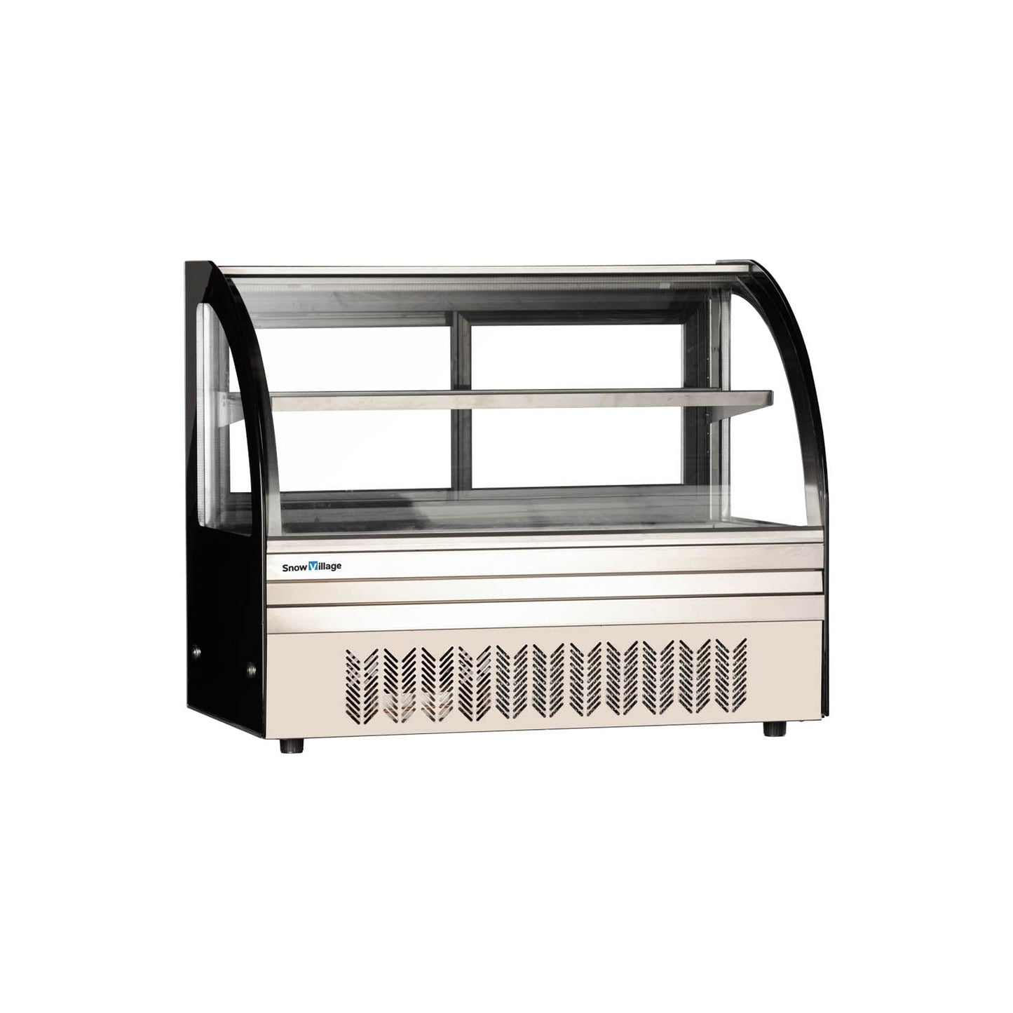 Cake Showcase DG-TY1200 Countertop / Curved / Glass / Two Shelves