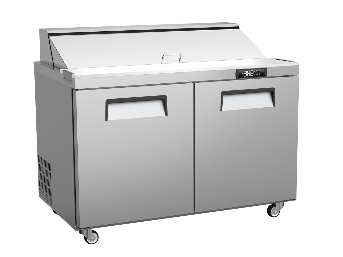 Salad and Sandwich Prep Table TUC-48RS 2-Solid Door