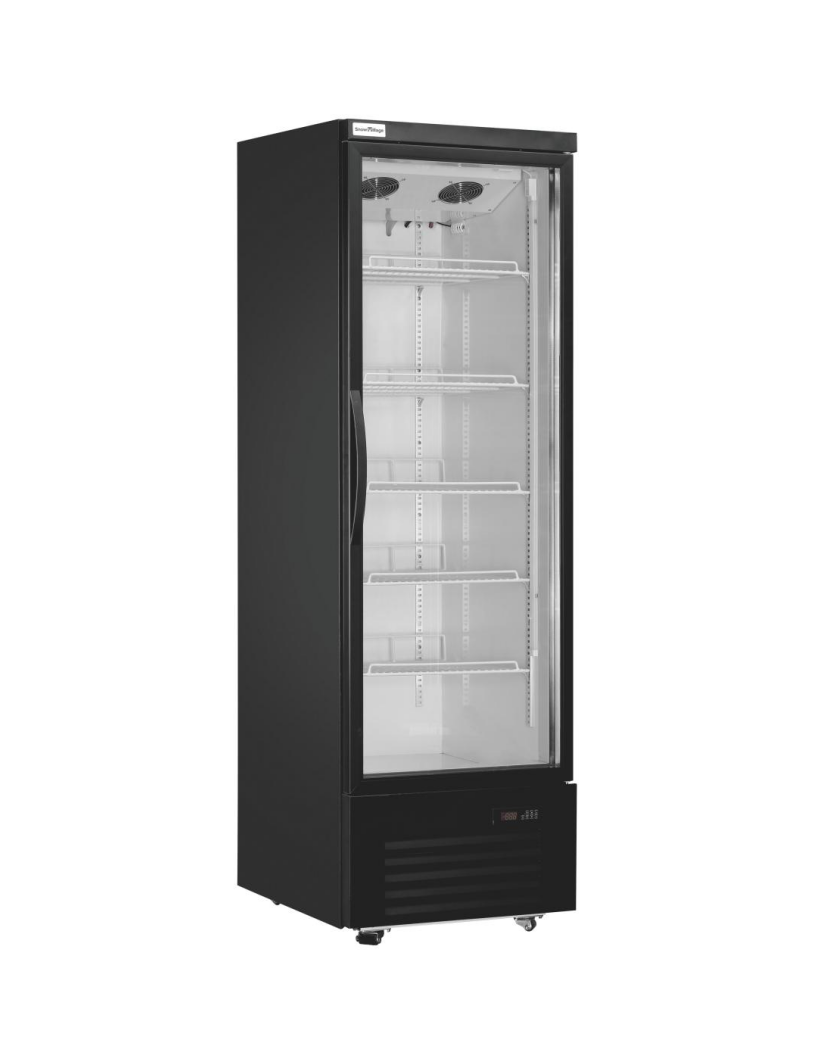 Glass Door Merchandiser LC-310 Single Glass Swing Door Refrigerator