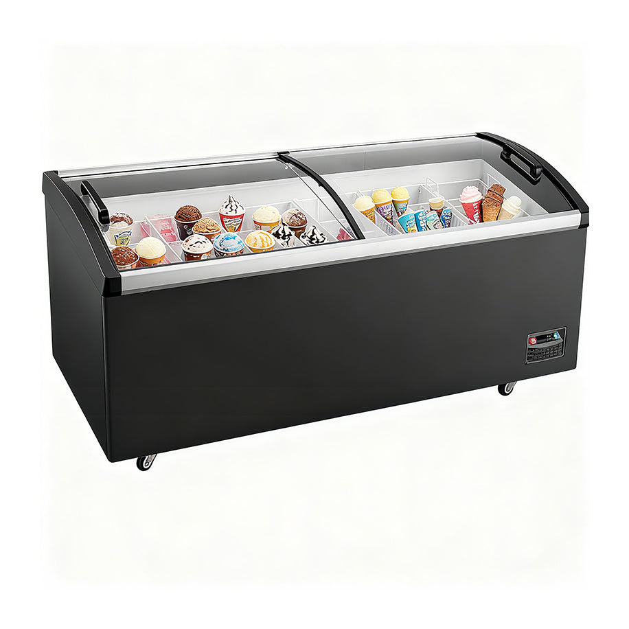 Ice Cream Freezer SD-706 Straight Glass Sliding Door