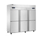 Snow Village CFS-60N6(HB) Six Door Dual Temperature Refrigerator Freezer, Static Cooling Tiger Series