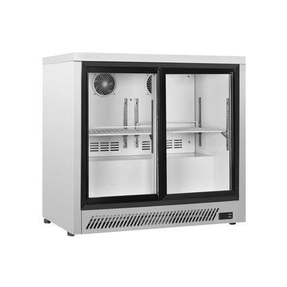 Upright Glass Door Showcase BT Ventilated Cooling Back Bar Cooler Series -  1/2/3 Doors