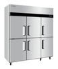 Snow Village CFS-60N6(HB) Six Door Dual Temperature Refrigerator Freezer, Static Cooling Tiger Series