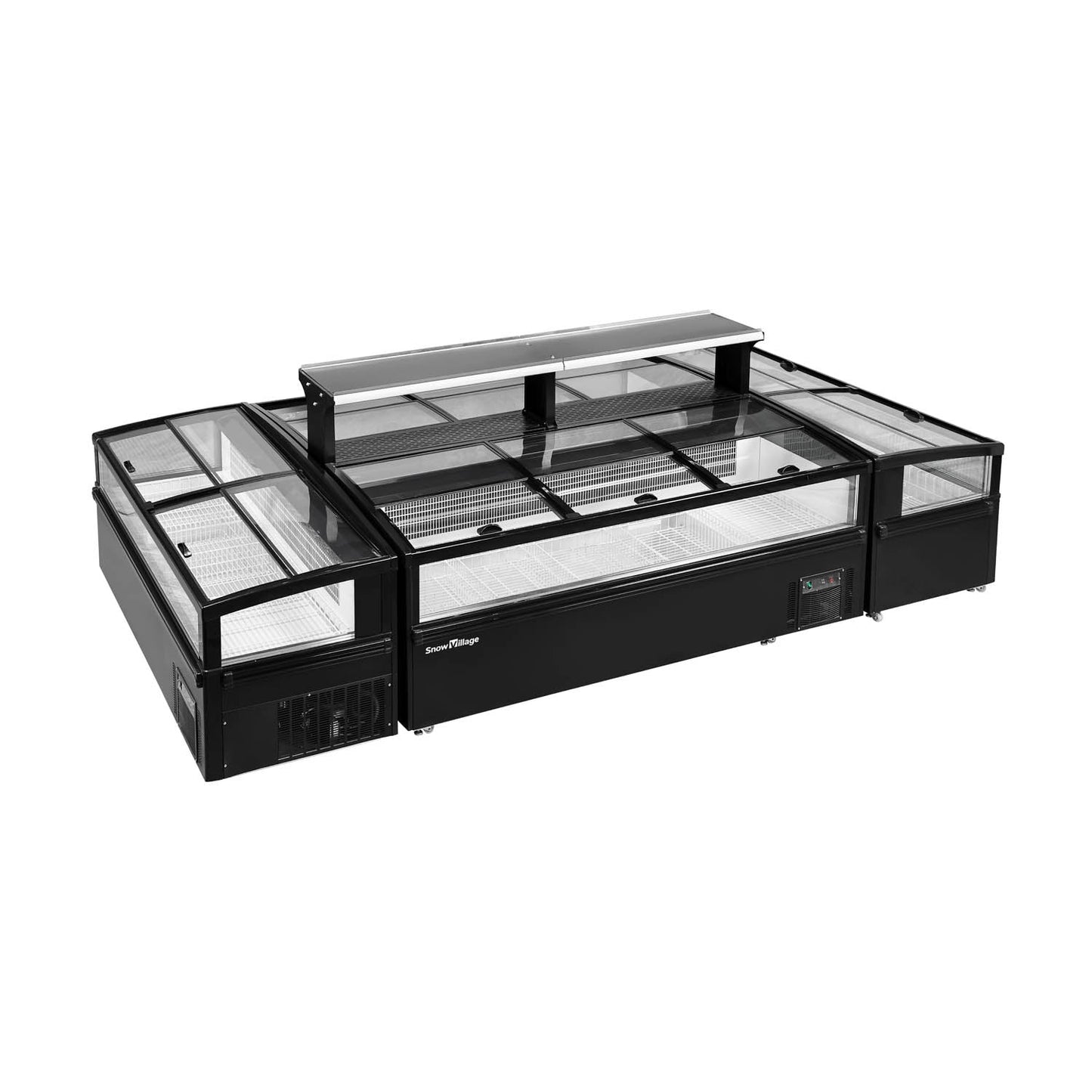 Snow Village CQT Series Freezer Showcase – Modular Type (Glass Sliding Top)