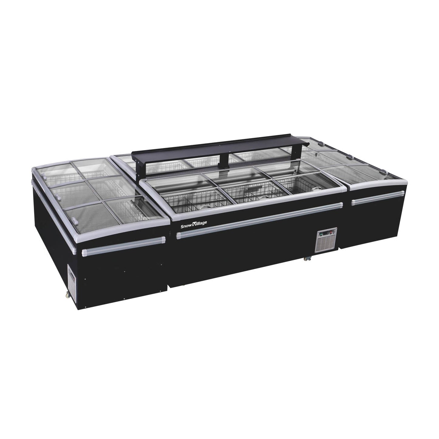 Snow Village Island Freezer Standard CQZ Series - Horizontal/Vertical Sliding Door (Modular Type)