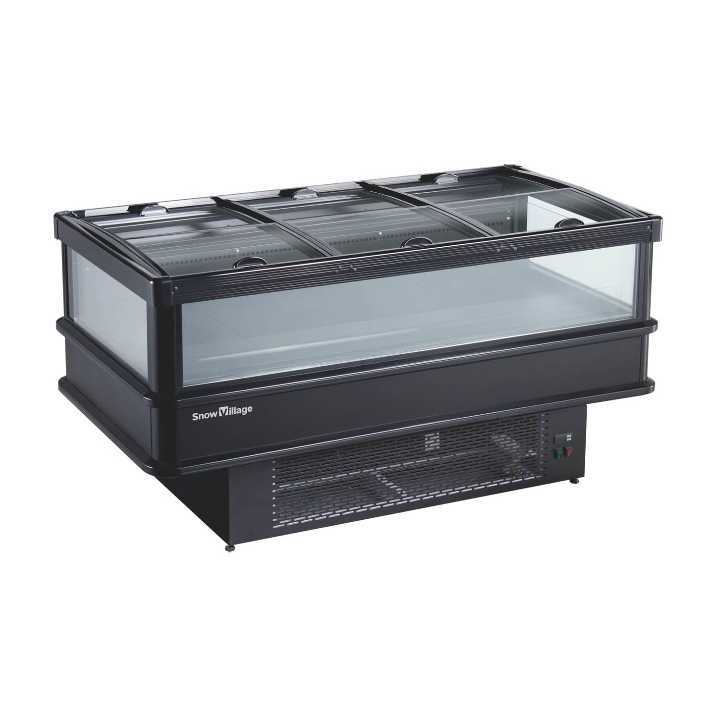 Island Freezer DG Ventilated Cooling Series - Three Sliding Doors