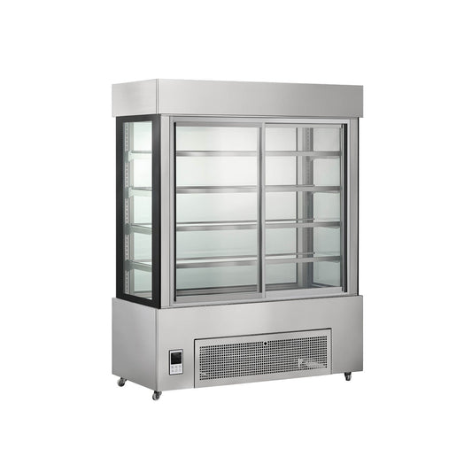 Cake Upright Showcase DG-FZGW Series - Straight (Four Shelves)