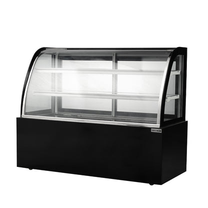 Cake Showcase Series – Curved Glass 3-Layer Upright Type