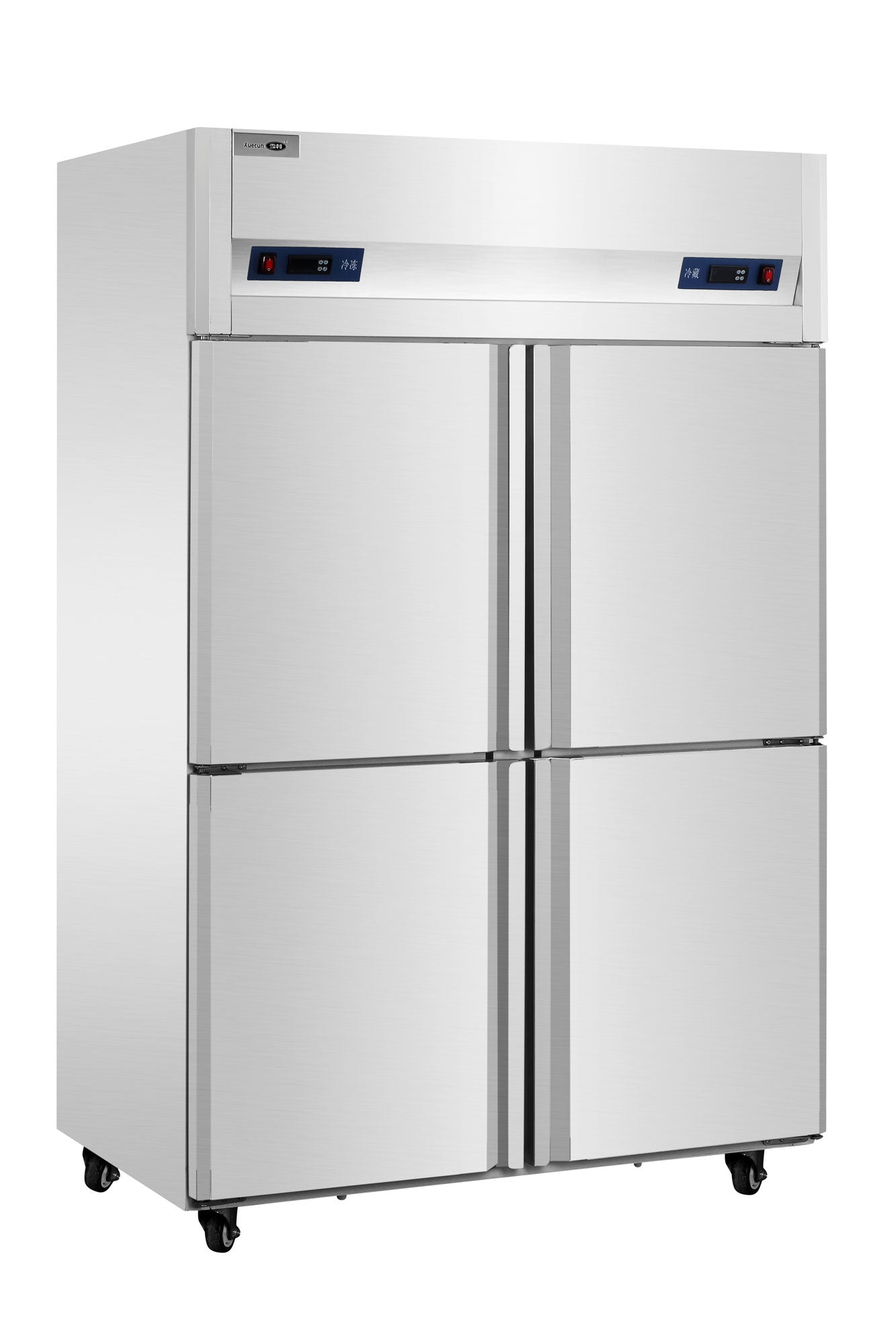 Snow Village CFD-40D4F(HB) Four Door Reach-in Freezer, Air-cooled Tiger Series