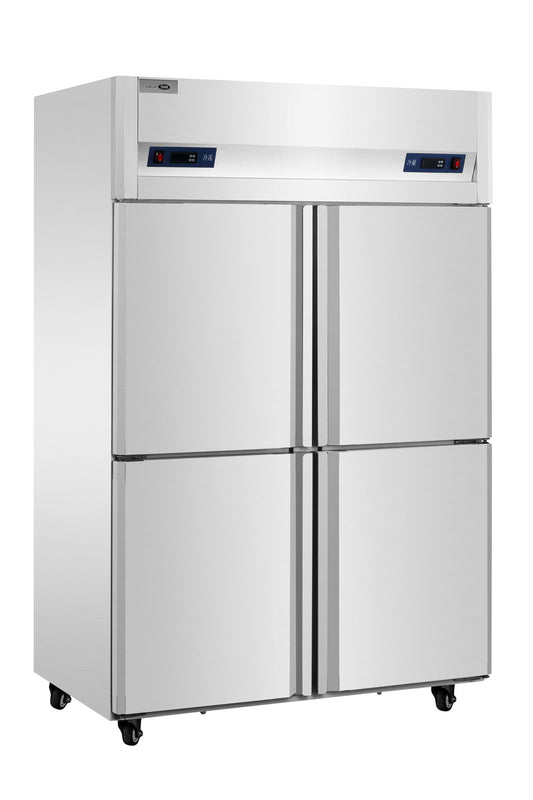 Snow Village CFD-40D4F(HB) Four Door Reach-in Freezer, Air-cooled Tiger Series