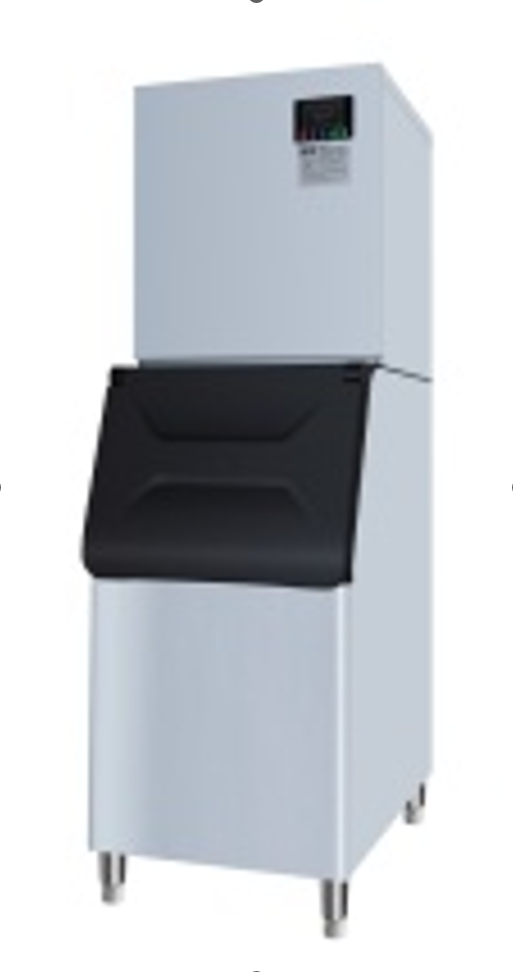 Heavy-Duty Commercial Ice Maker KB-160 - Stainless Steel Professional Split-Type Square Ice Machine