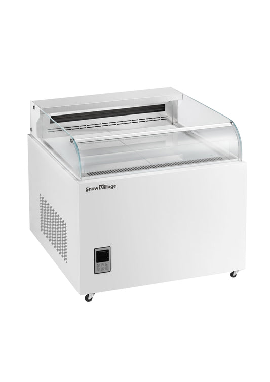 Cake Upright Showcase KDG-FY Series - Open-Top (Curved)