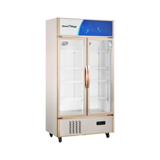 Upright Glass Door Showcase LC-KX/KS Standard Static Cooling Refrigerator Series - 2/3 Doors