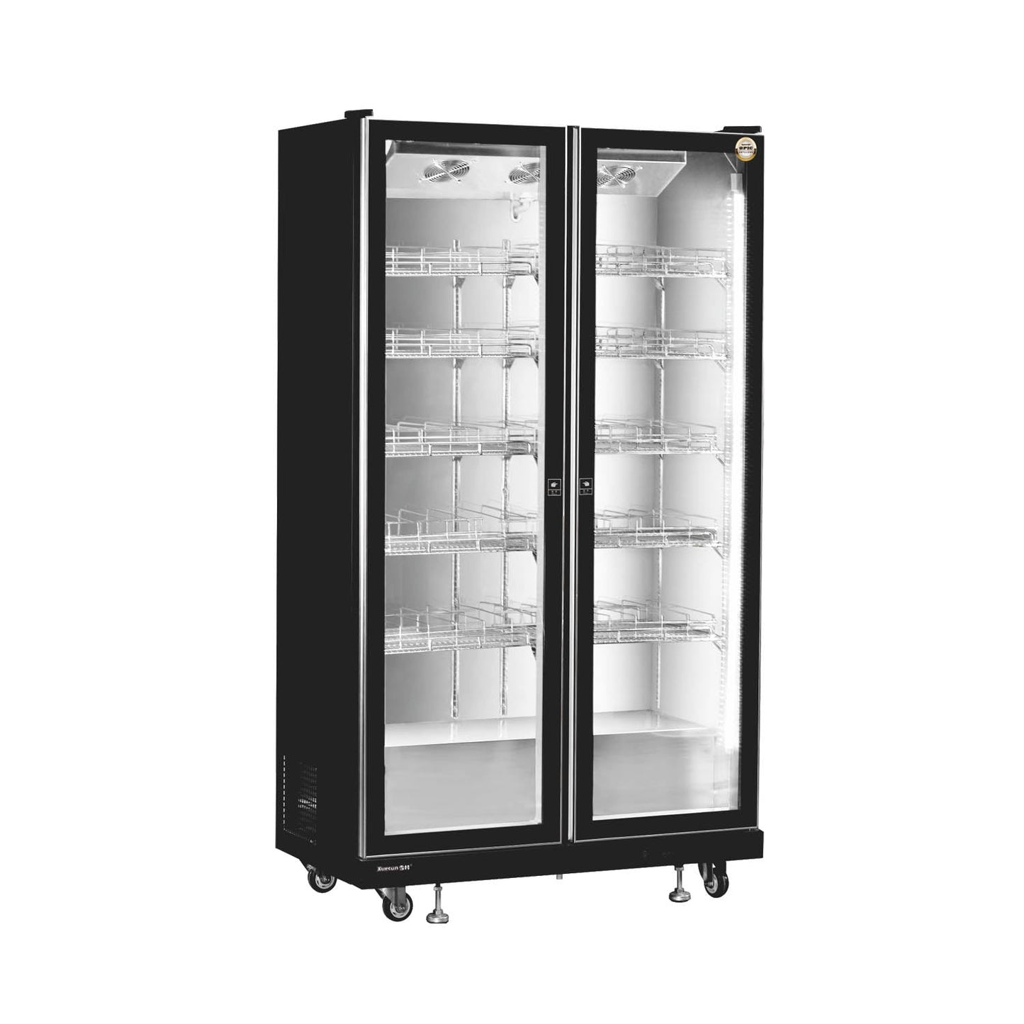Snow Village Upright Glass Door Showcase LC-B Ventilated Cooling Wine Cooler Series -  2/3 Doors