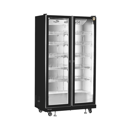 Snow Village Upright Glass Door Showcase LC-B Ventilated Cooling Wine Cooler Series -  2/3 Doors