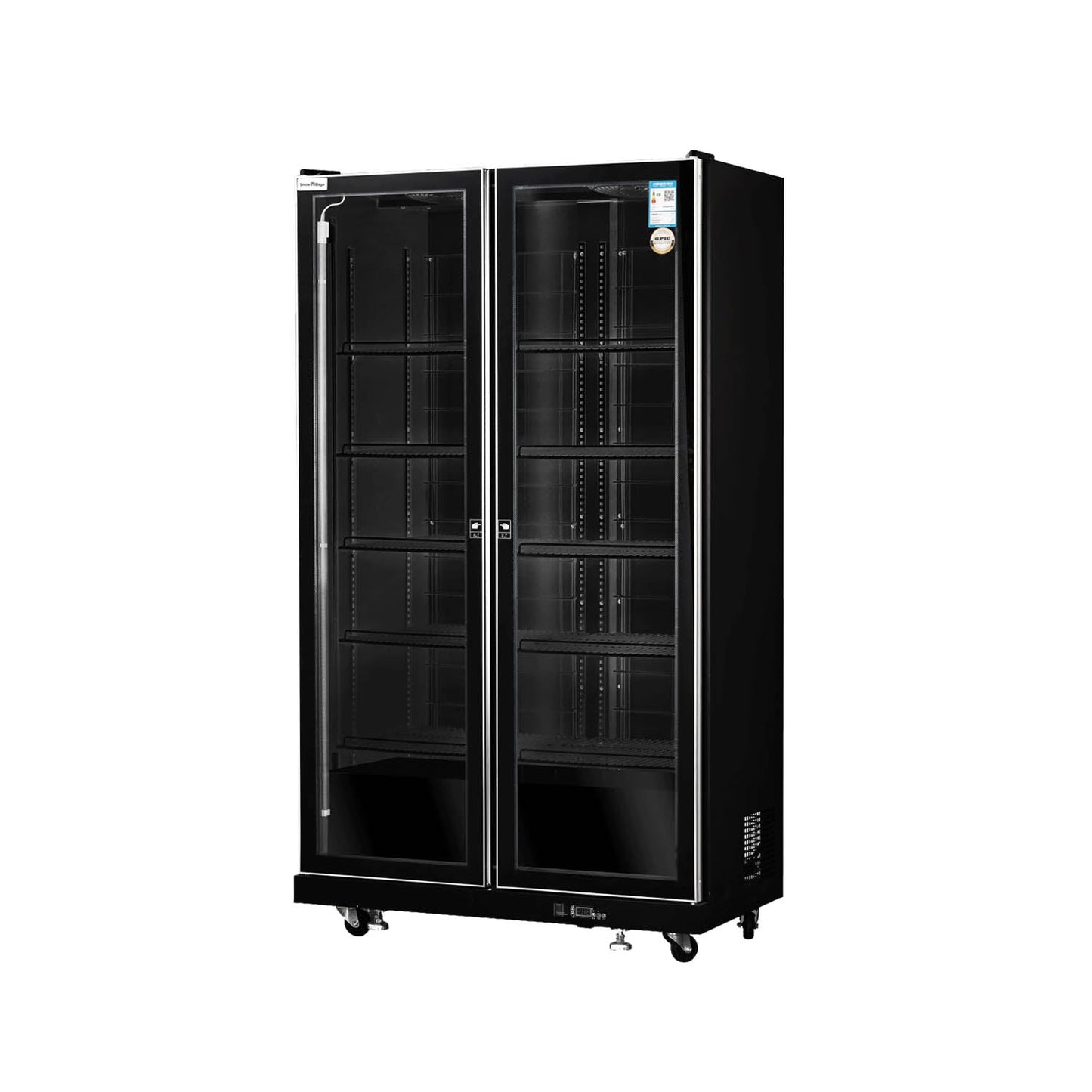 Snow Village Upright Glass Door Showcase LC-B Ventilated Cooling Wine Cooler Series -  2/3 Doors