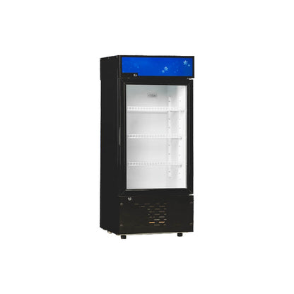 Upright Glass Door Showcase LC Static Cooling Refrigerator Series - Single Swing Door
