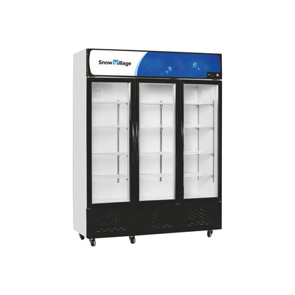 Upright Glass Door Showcase LC-KXA Standard Static Cooling Refrigerator Series - 2/3 Door (Plastic Frame)