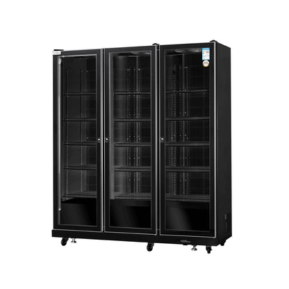 Snow Village Upright Glass Door Showcase LC-B Ventilated Cooling Wine Cooler Series -  2/3 Doors