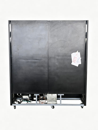 Snow Village 3-Door Commercial Wine Cooler Merchandiser, Glass Door Display (LC-1654)