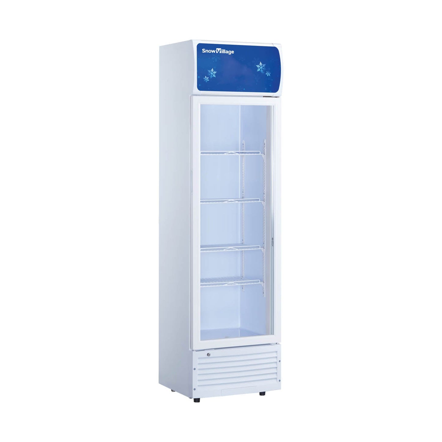 Upright Glass Door Showcase LC-A Standard Static Cooling Refrigerator Series - Single Door (Plastic Frame)