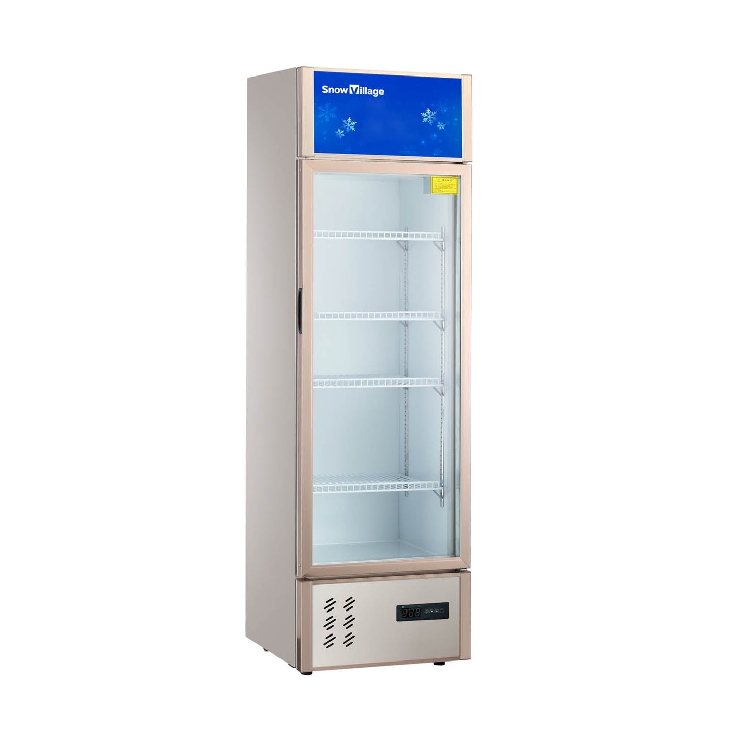 Upright Glass Door Showcase LC-B Economy Static Cooling Refrigerator Series - Single Door