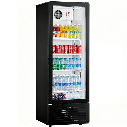 Glass Door Merchandiser LC-310 Single Glass Swing Door Refrigerator