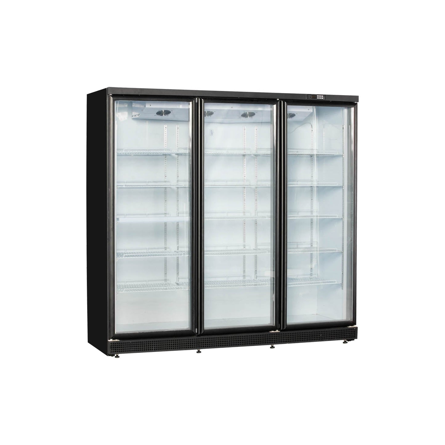 Upright Glass Door Showcase LC-N Ventilated Cooling Beverage Cooler Series -  2/3 Doors