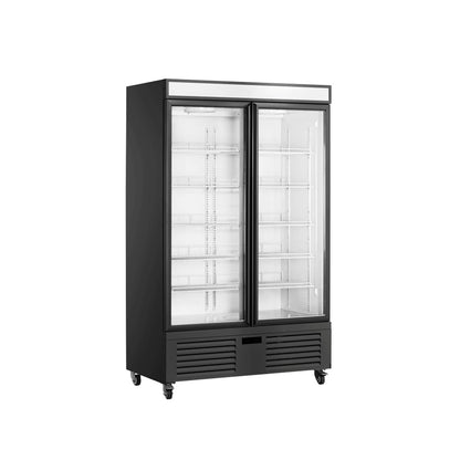 Snow Village Upright Glass Door Showcase LC/LD Premium Ventilated Cooling Refrigerator Freezer Series- 1/2/3 Doors