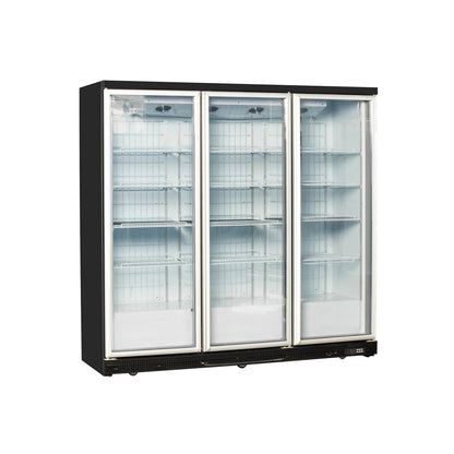 Upright Glass Door Showcase LC-N Ventilated Cooling Beverage Cooler Series -  2/3 Doors