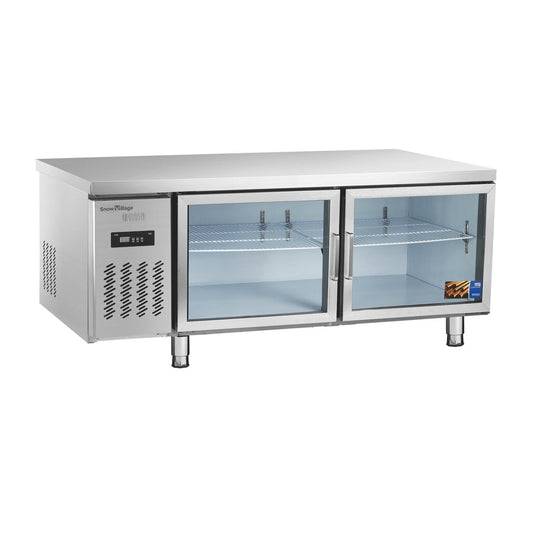 Undercounter Refrigerator PLR-B2 Standard Series - Two Glass Doors