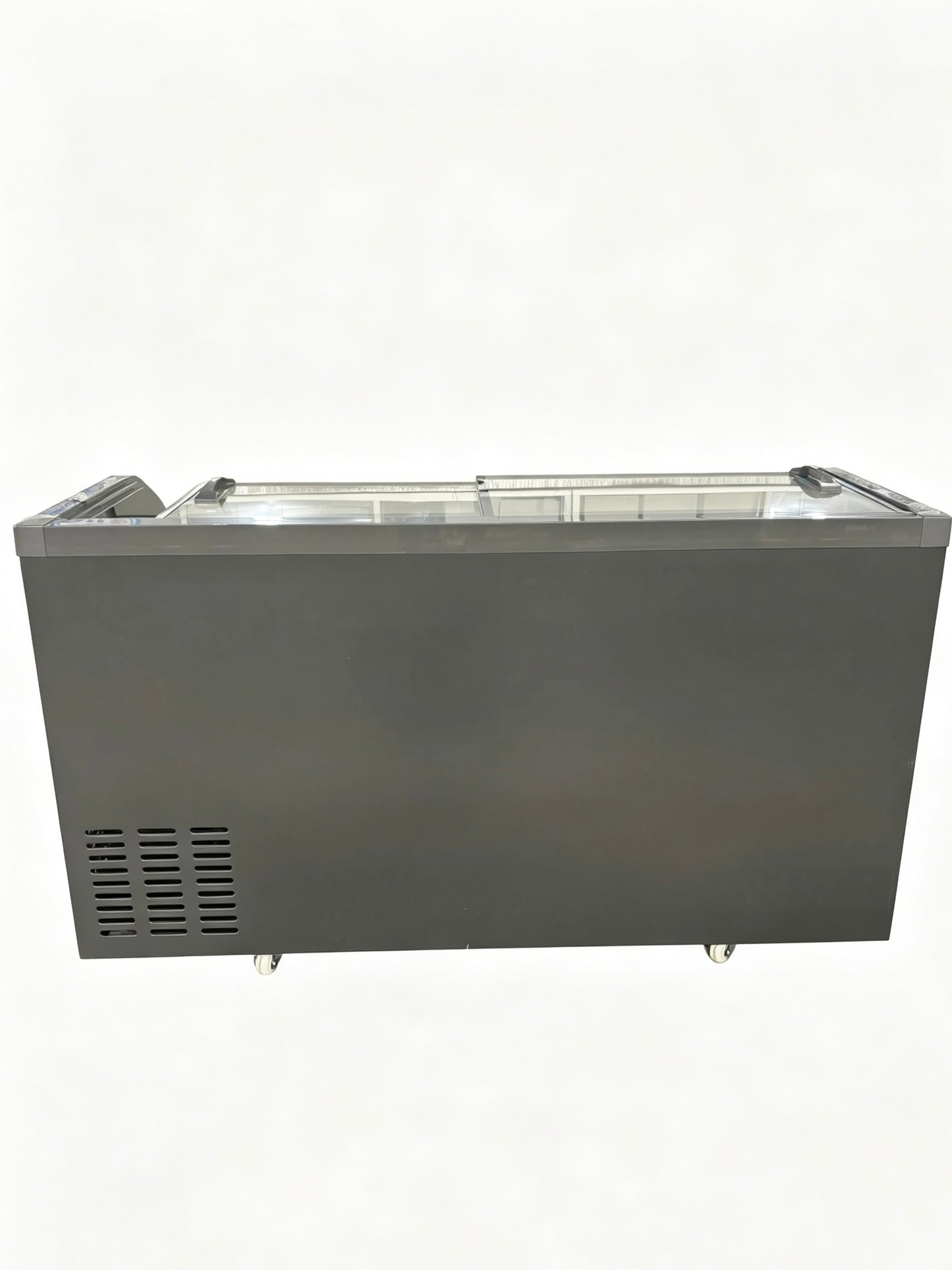 Snow Village Commercial Island Display Freezer, 2 Sliding Glass Doors, Curved (SD/SC-518)