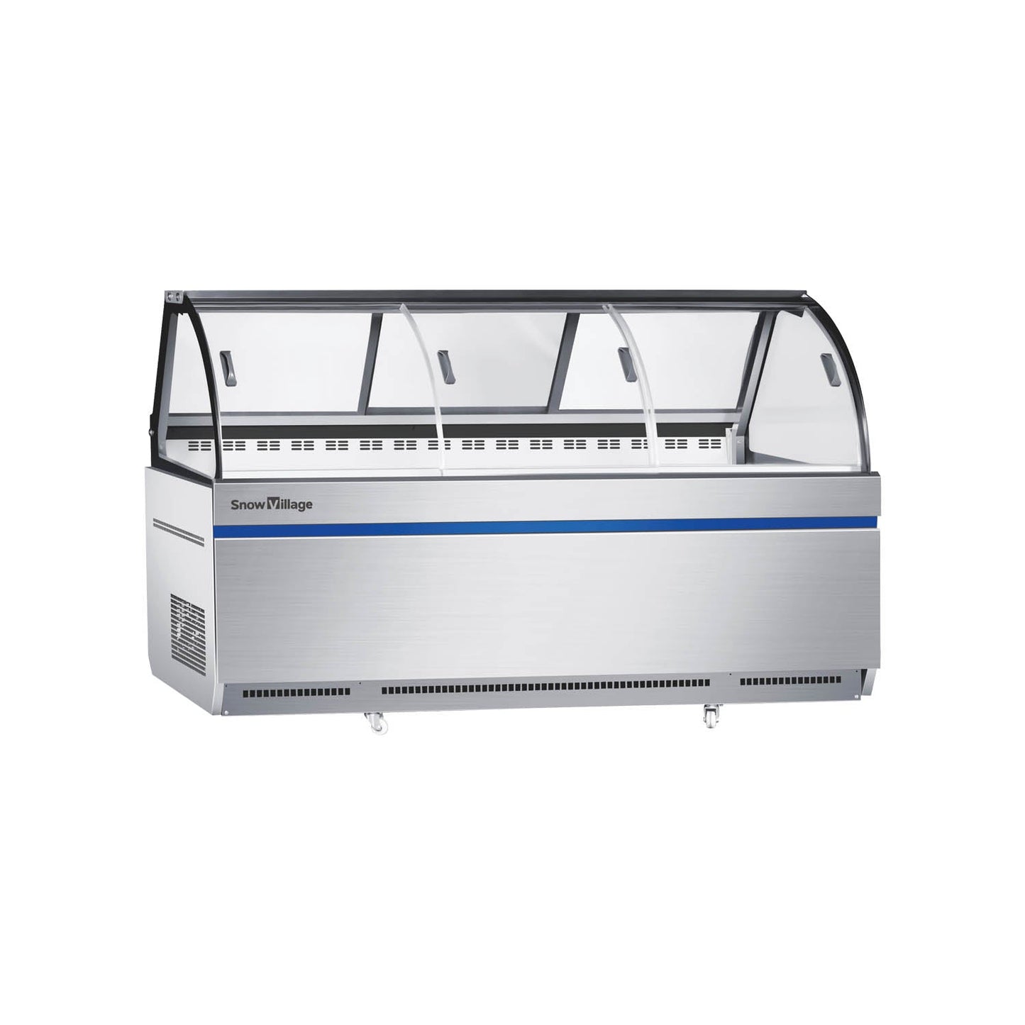 Supermarket Freezer YBG/SS Deli Showcase Ventilated Cooling Series - Curved Type