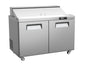 Salad and Sandwich Prep Table TUC-48RS 2-Solid Door