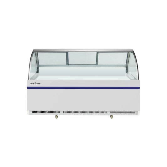 Supermarket Freezer XC-S Deli Showcase Static Cooling Series - Curved Type