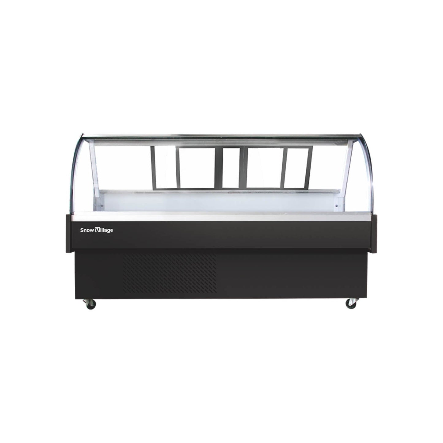 Horizontal Open-Top XC-XR Refrigerator Static Cooling Series - Curved Type (Front/Rear Sliding Door)