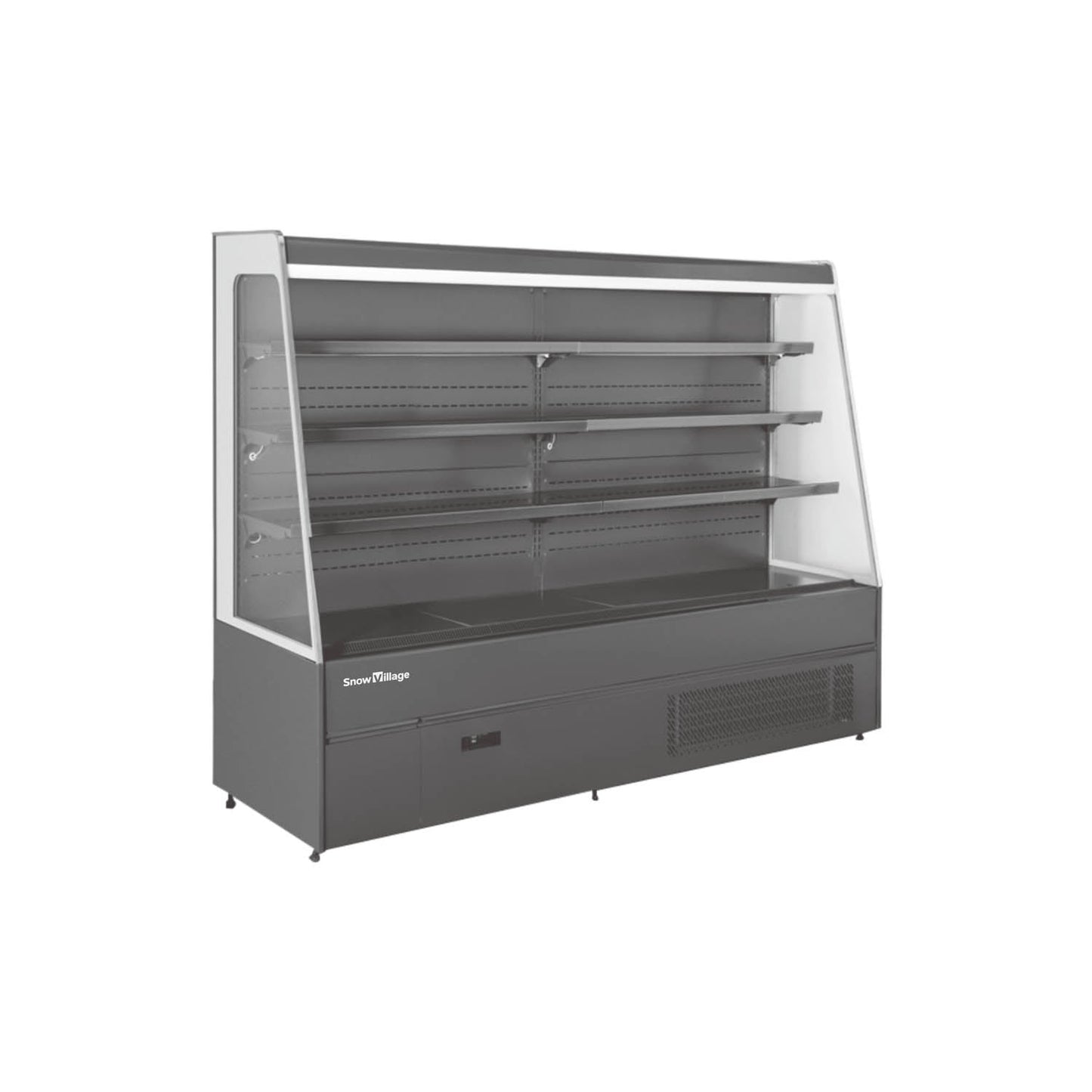 Supermarket Freezer XC-ZB Semi-Height Cabinet Air Curtain Chiller Series- Plug-In Type