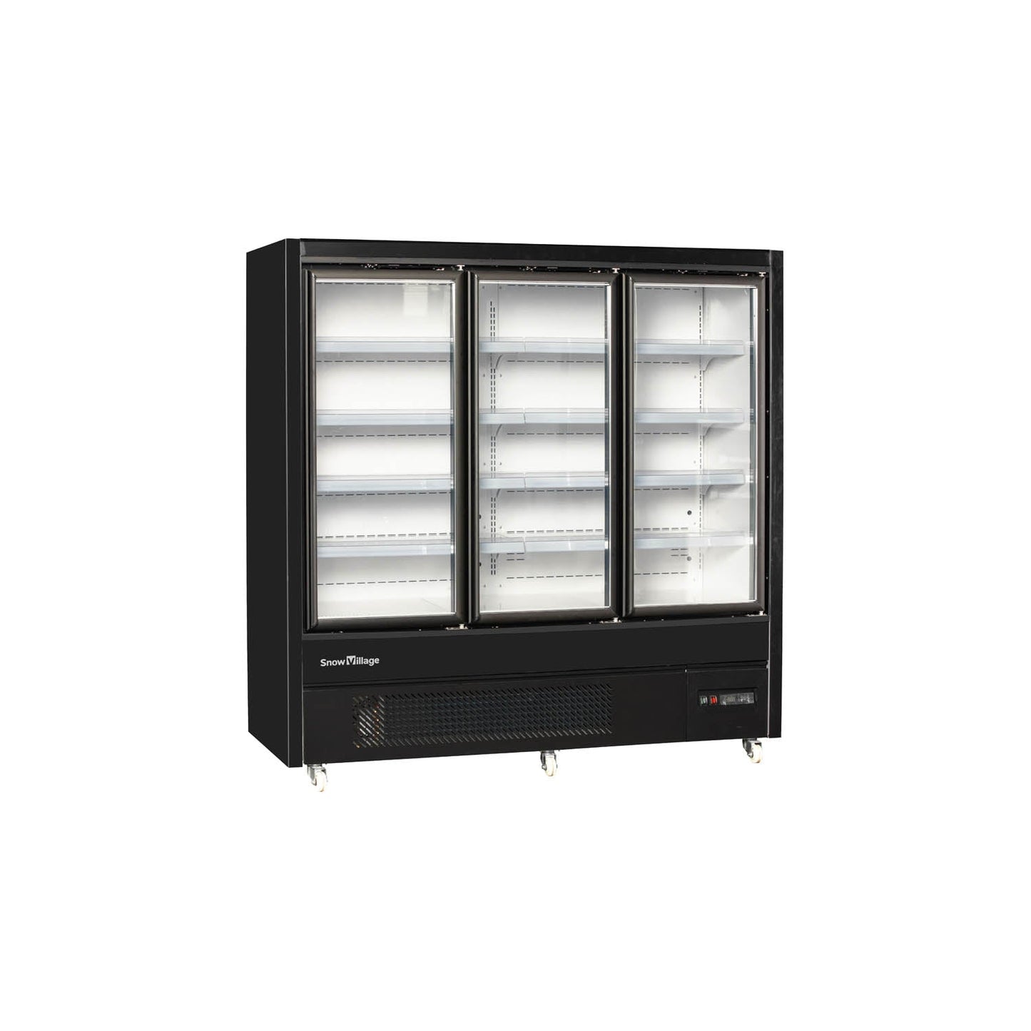 Supermarket Vertical Display Chiller XC-ZC-13/660 Glass Door / Refrigeration / Plug-In
