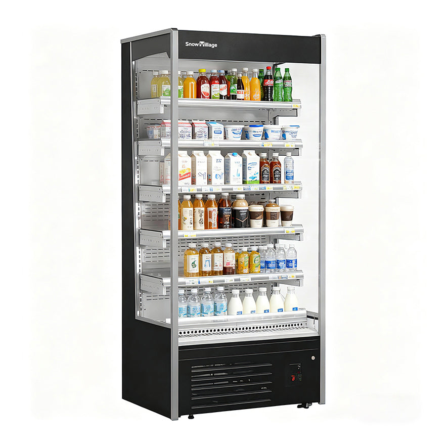 Plug-in Air Curtain Display Merchandiser XC-ZL-19-A/770 Open / Refrigerator / Air-Cooled( Convenience Store )