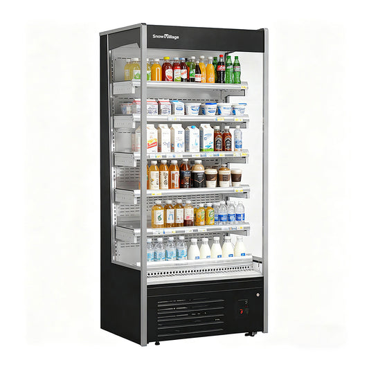 Plug-in Air Curtain Display Merchandiser XC-ZL-19-A/770 Open / Refrigerator / Air-Cooled( Convenience Store )