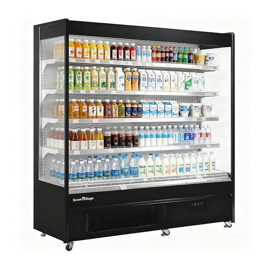 Plug-in Air Curtain Display Chiller XC-ZL-10/770 Open / Refrigerator / Air-Cooled (Supermarket)