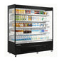 Snow Village open-front air curtain merchandiser