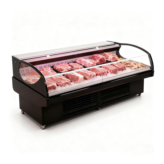 Meat Deli Case XC-ZXR-A16 Supermarket Type A / Refrigerator / Air-Cooling