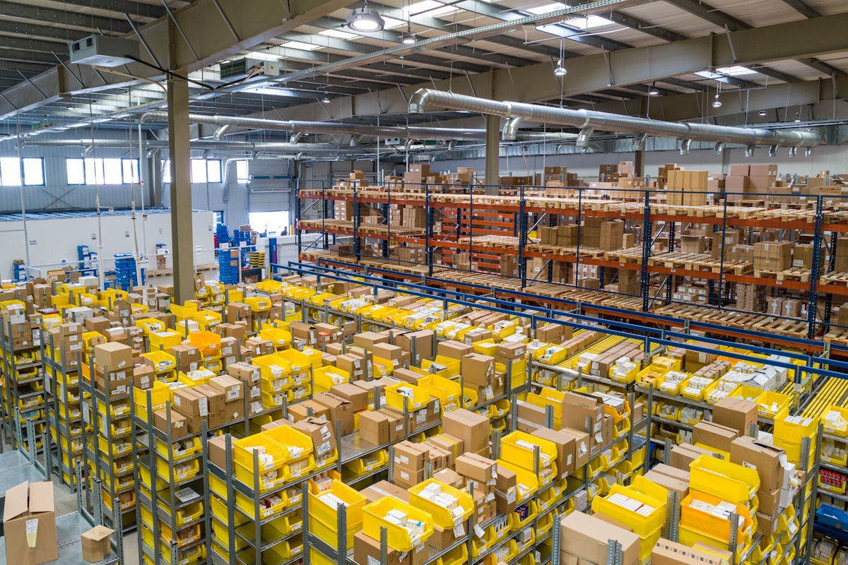 Snow Village warehouse and distribution center - commercial refrigeration equipment inventory ready for fast delivery across the United States